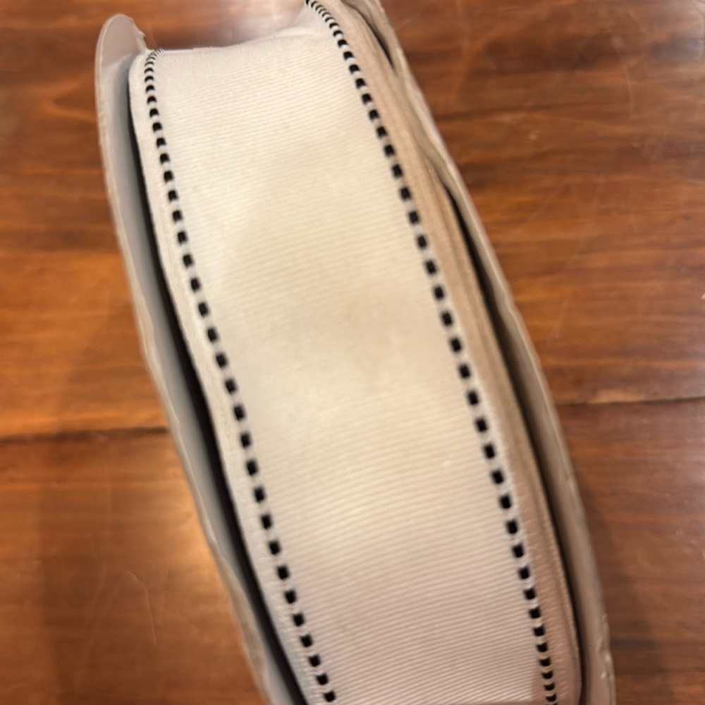 Kirkland Wired Gross Grain Ribbon White with Black Detail 1 1/2” Wide Classic